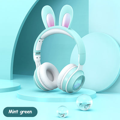 Rabbit Ear Wireless Headphones – Den perfekta trådlösa hörluren med lysande kaninöron!